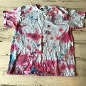 Trendy Tye Dye Casual Tee
